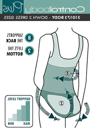 image 4 of Control Body 510173 Firm Compression Body Shaper