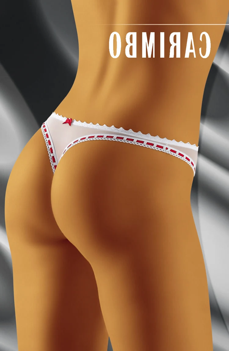 Wolbar Carimbo White Thong - Elegant Yet Affordable