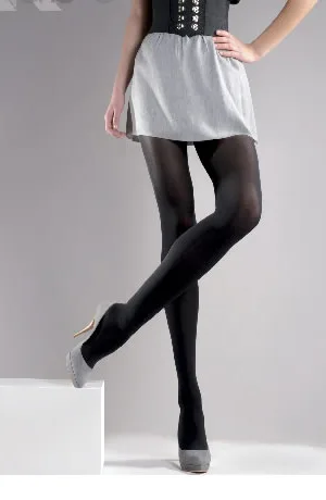 Gabriella Microfibre 60 Tights - Opaque & Elasticized (Black)