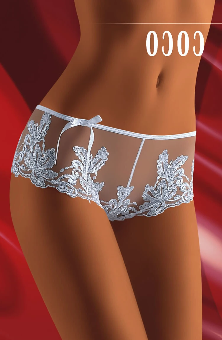 Wolbar Coco Embroidered Shorts - Bridal & Everyday Lingerie Pick