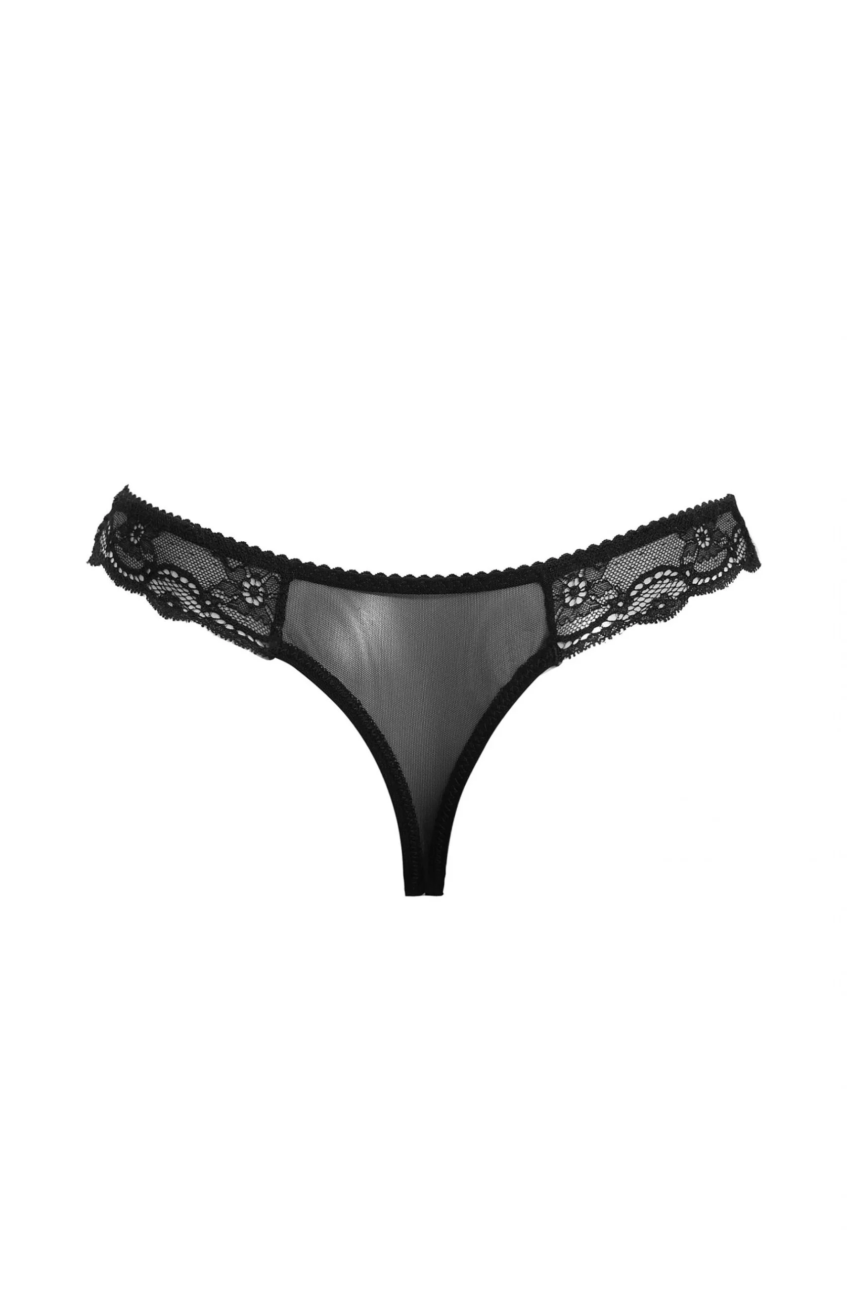 image 4 of Confidante Opium Lace Thong - Seductive Bedroom Lingerie Set