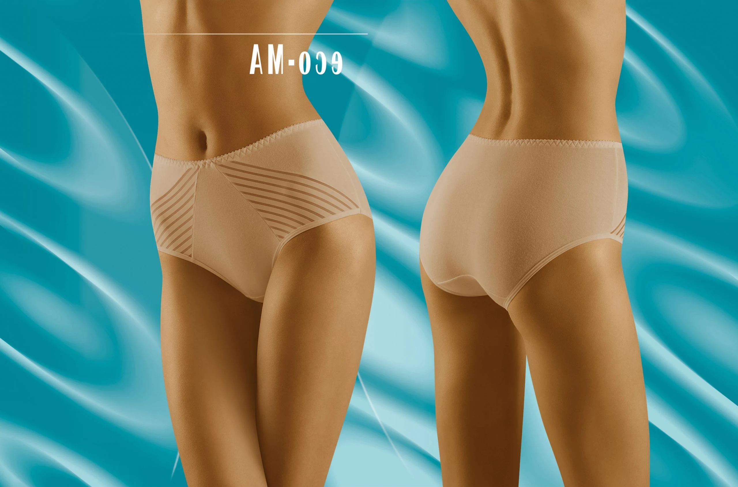 image 5 of Wolbar Eco-Ma Beige Cotton Brief - Plus Size Comfort & Style