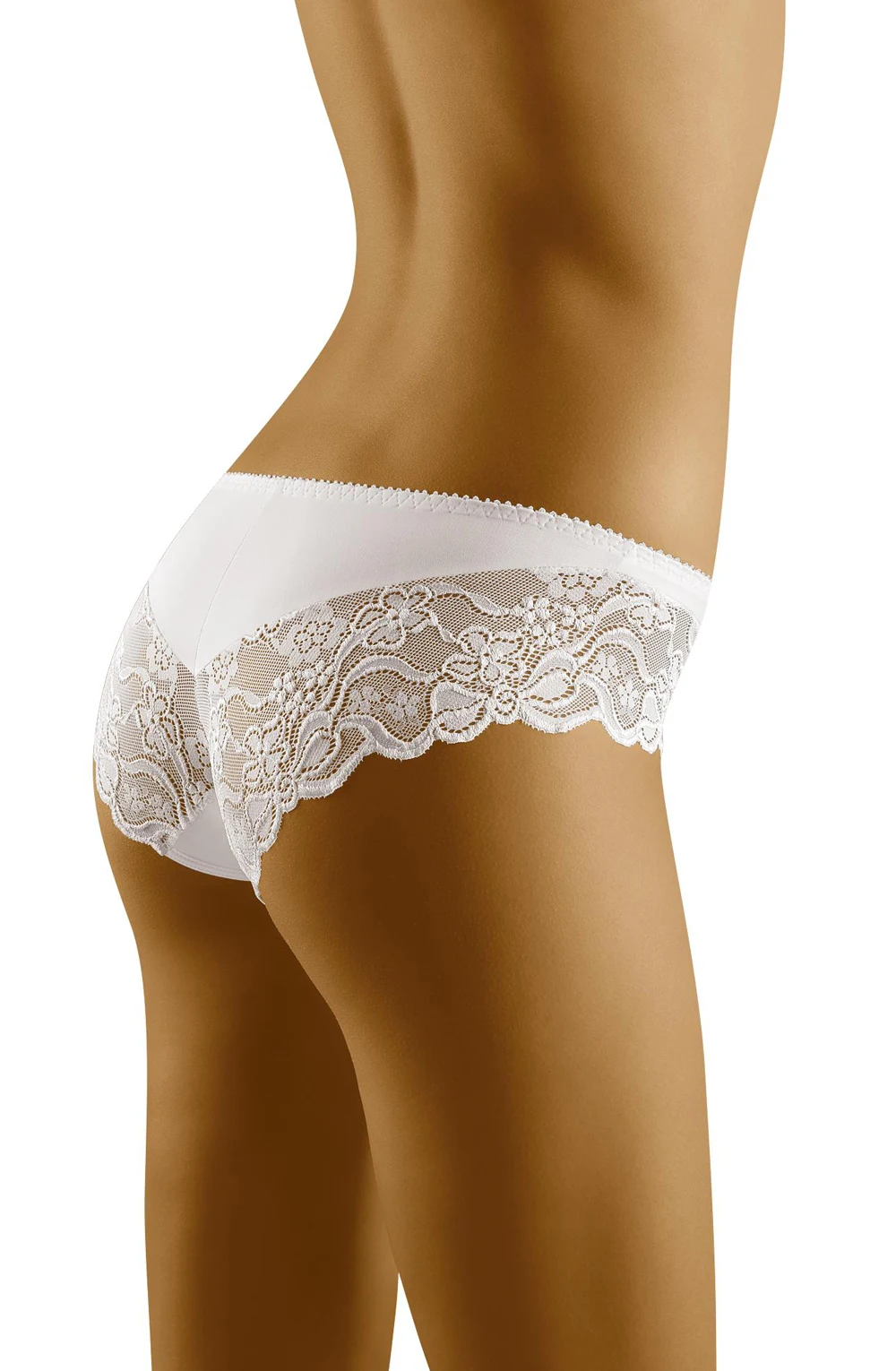 image 2 of Wolbar B306 Emma Lace Brief - White