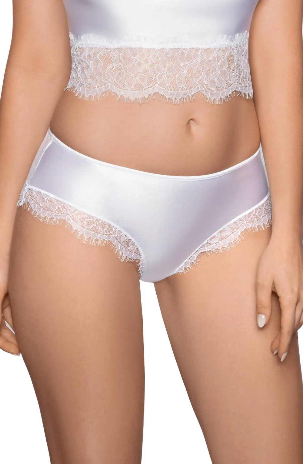 image 3 of Roza Erii Lace Brief - Soft Bridal Lingerie