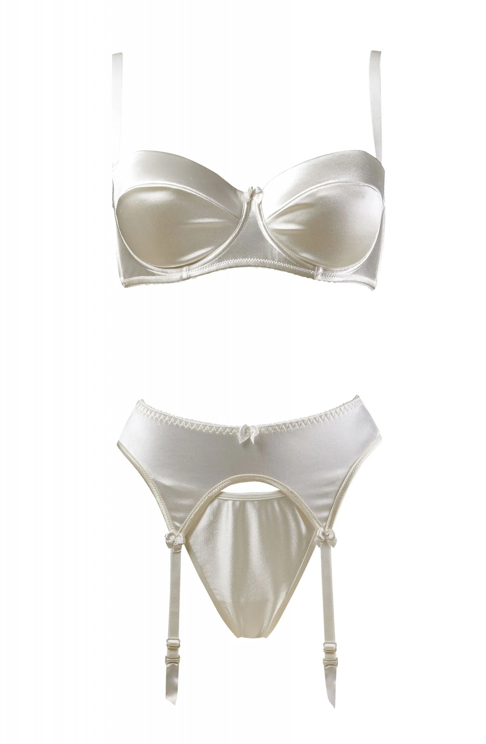 image 3 of Gracya Lucy Cream Bra Set - Luxe Bridal & Everyday Lingerie