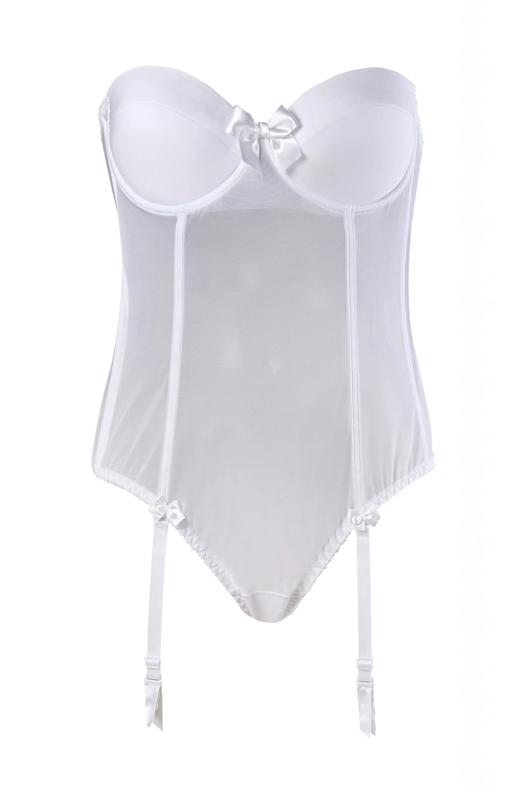 image 2 of Gracya 1311 Naomi Tulle Bodysuit - Perfect Figure Shaping Lingerie