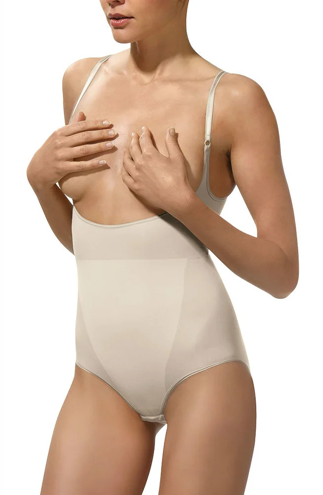 Control Body 510184 Firm Compression Open Bust Shaping Body