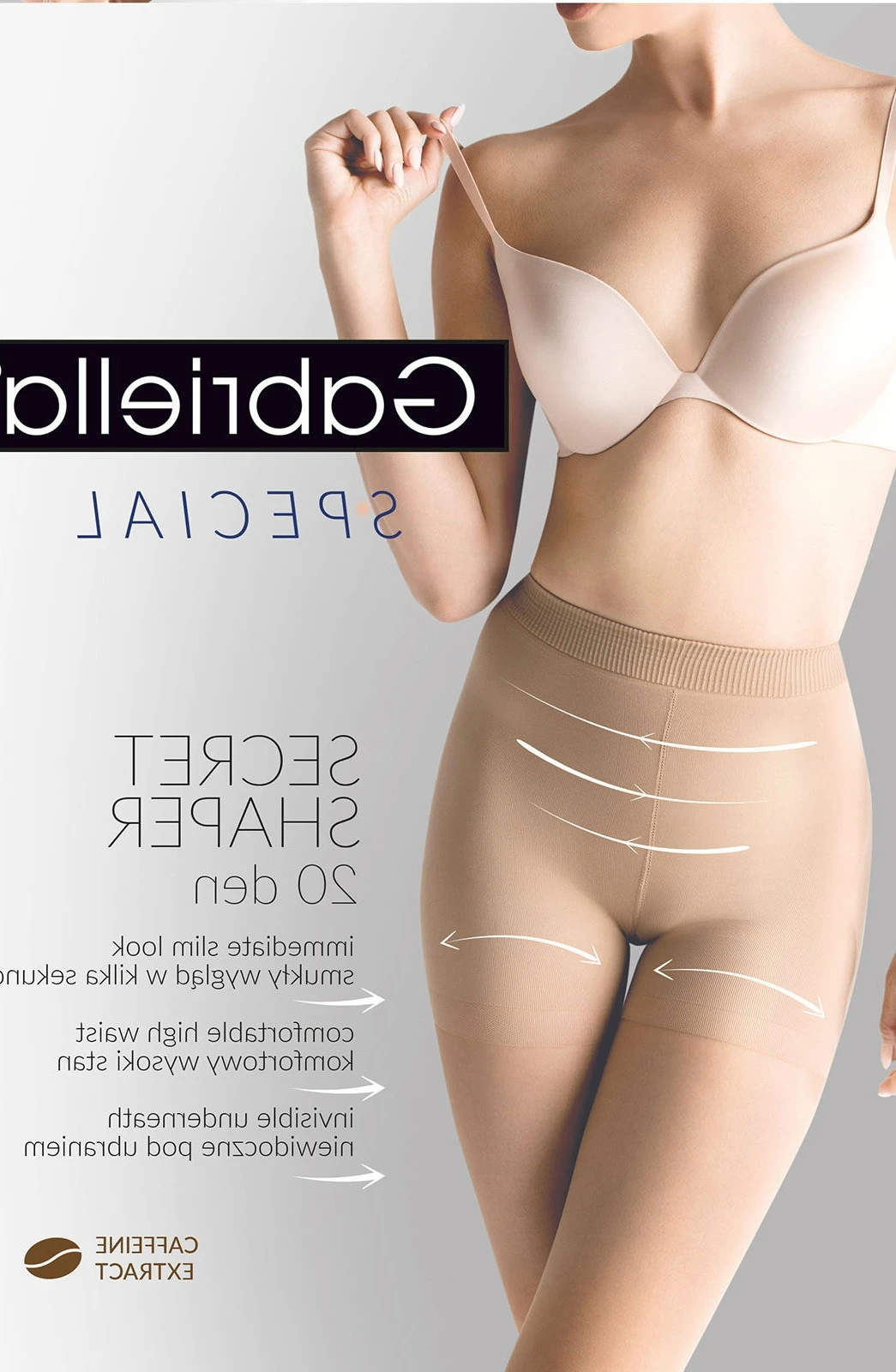 image 2 of Gabriella Secret Shaper Tights - Slim & Comfortable High Waist