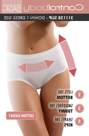 image 5 of Control Body 311128 Tummy Shaping Brief - Smooth Hips & Support