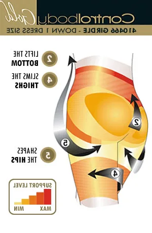 image 5 of Control Body 410466 Shaping Girdle - Waist, Bottom, Thighs & Tummy